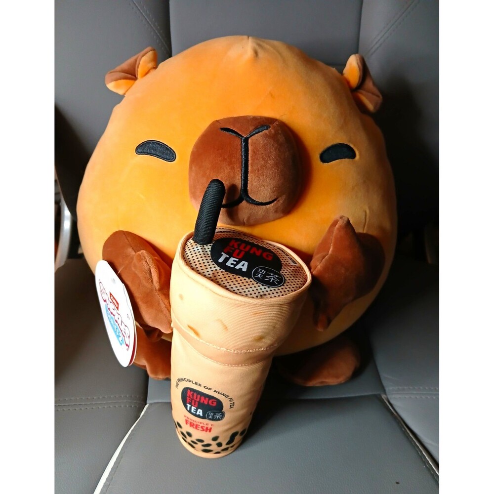 ZURU Snackles Series 2 Spencer Bear Plush Kung Fu Tea 15" Washable